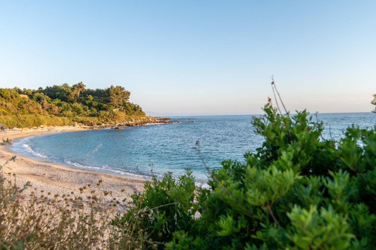 The Happiness Of Vangelis Paralia Vrachou Exterior photo
